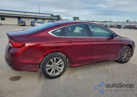 2015 Chrysler 200 Limited z USA, uszkodzony, nr VIN 1C3CCCABXFN695304